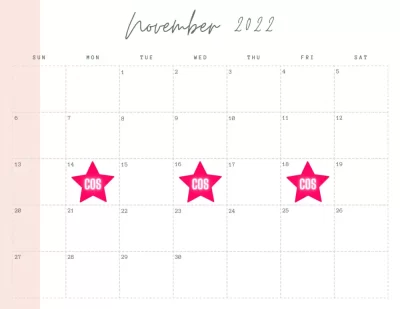 Clients on Social Calendar